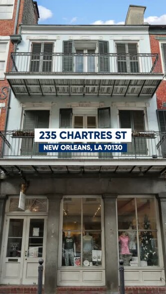 Primary Photo Of 235 Chartres St, New Orleans Storefront For Sale