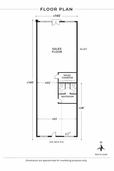 More Photos Of 922 Van Ness Ave, Fresno Storefront Retail Office For Sale
