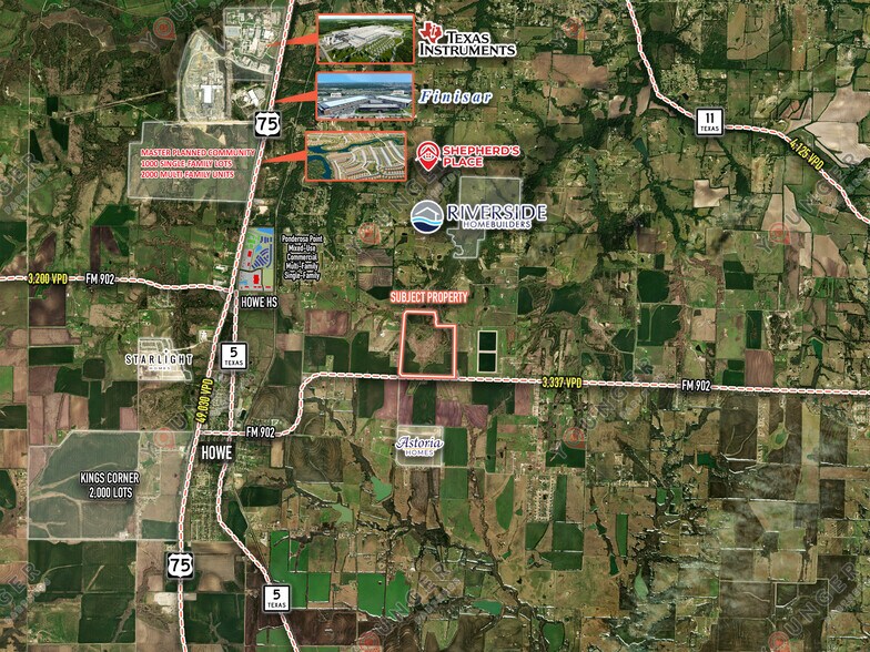 More Photos Of 180 AC FM 902 and Bennett Rd., Howe Land For Sale