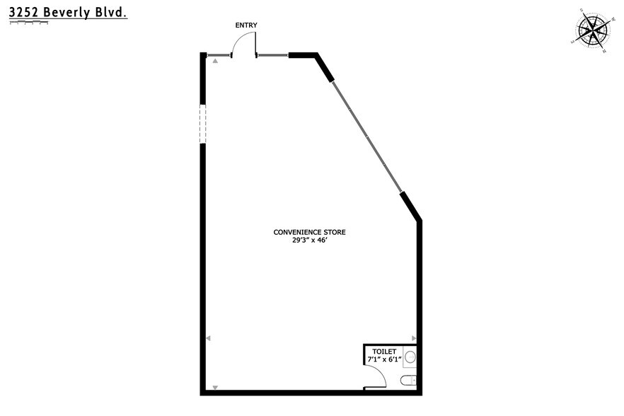 More Photos Of 3253 Beverly Blvd, Los Angeles Freestanding For Lease