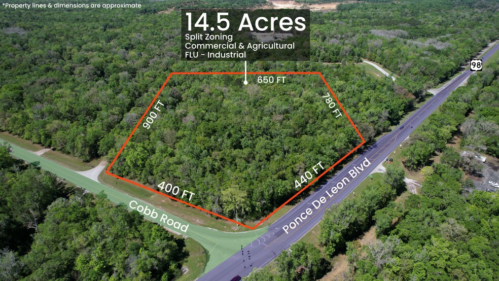 More Photos Of Ponce De Leon @ Cobb Rd, Brooksville Land For Sale