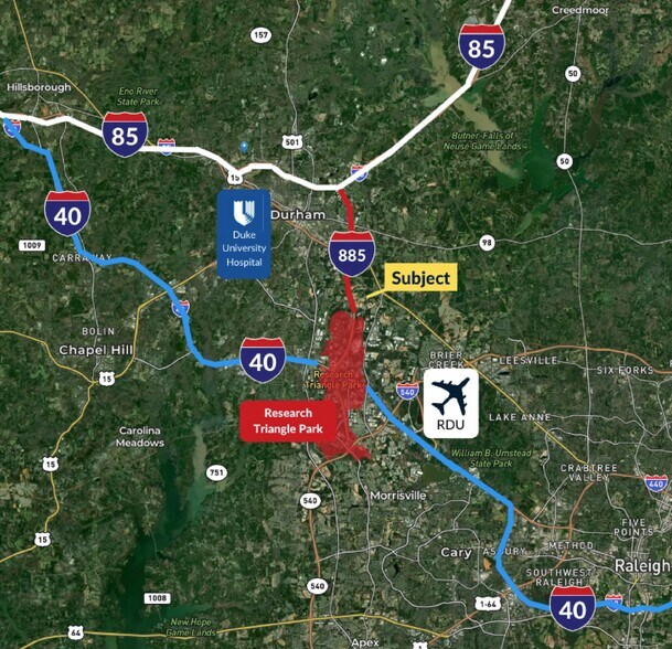 More Photos Of 1202 Wrenn Rd, Durham Land For Lease