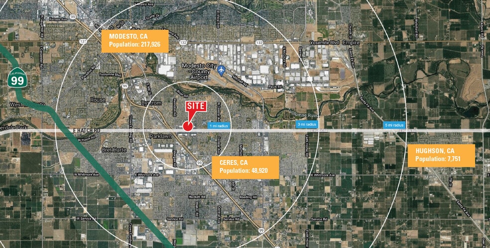 More Photos Of 1351 E Hatch Rd, Modesto General Retail For Sale