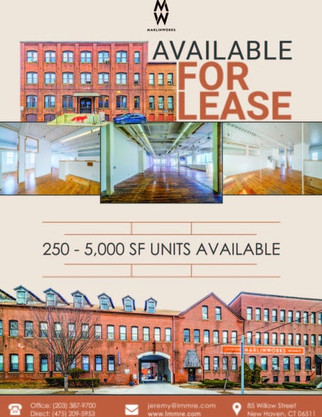 More Photos Of 85 Willow St, New Haven Flex For Lease