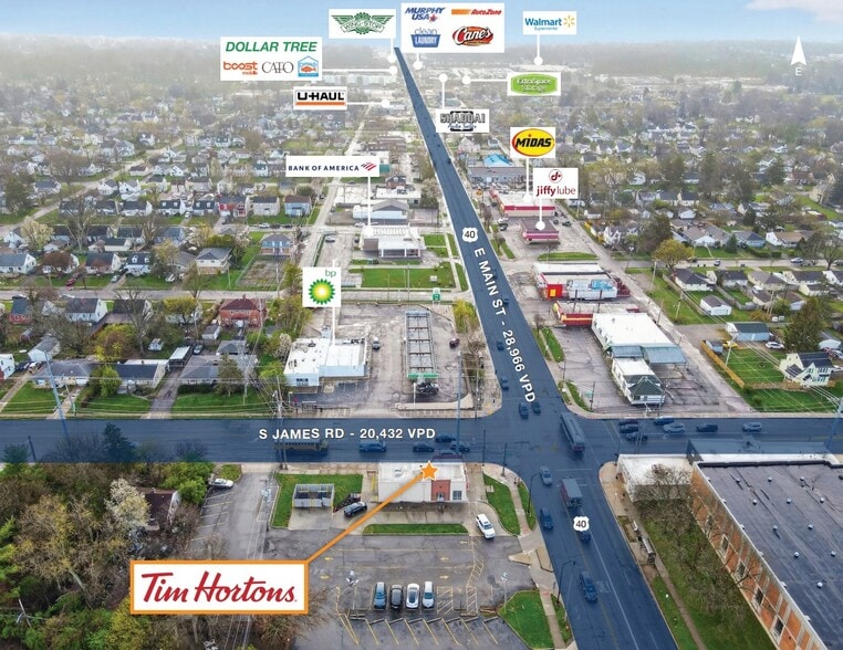 More Photos Of 3120 E Main St, Columbus Fast Food For Sale