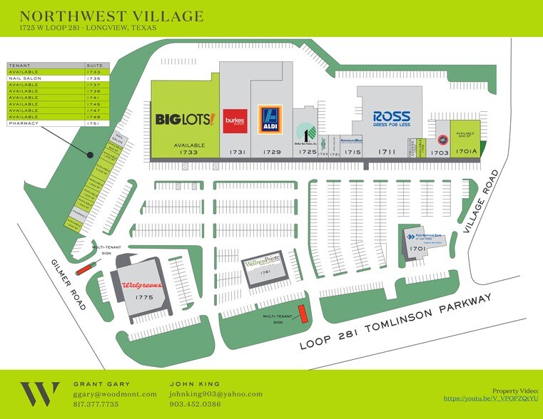 More Photos Of 1701-1733 NW Loop 281, Longview Unknown For Lease