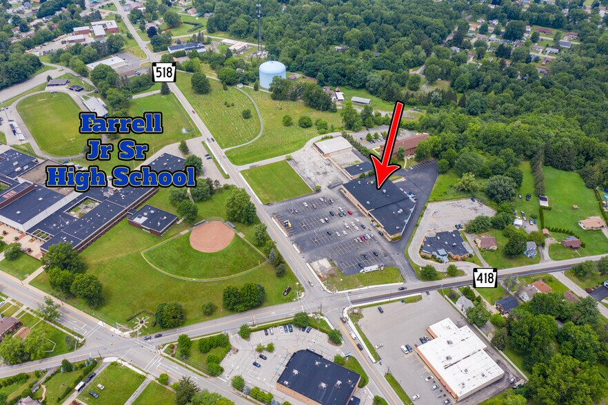 More Photos Of 823-829 Sharon New Castle Rd, Farrell Storefront Retail Office For Lease