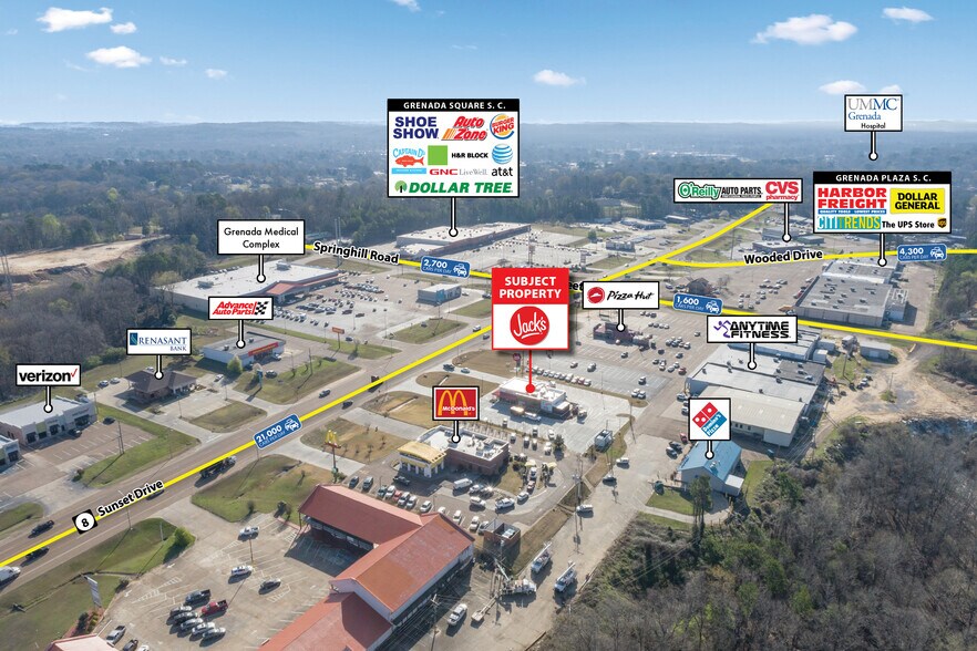 More Photos Of 1317 Sunset Dr, Grenada Fast Food For Sale