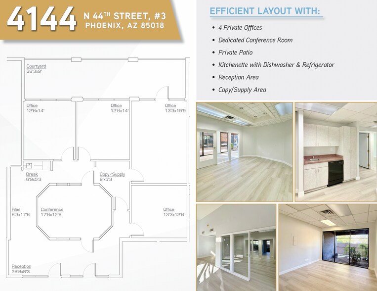 More Photos Of 4144 N 44th St, Phoenix Office For Lease