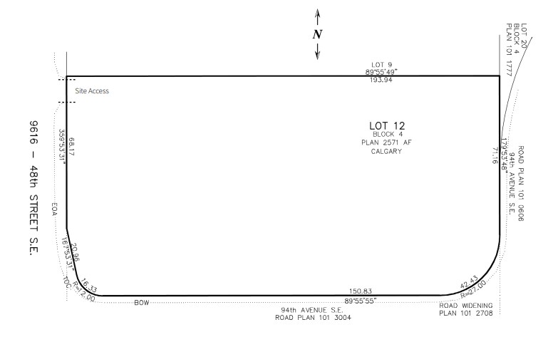 More Photos Of 9616 SE 48 St, Calgary Land For Sale