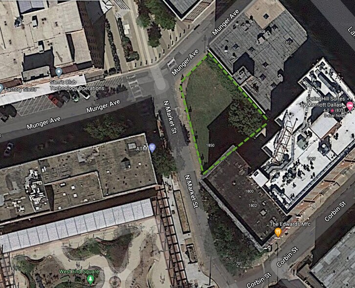 Primary Photo Of 1802 N Market St, Dallas Land For Lease