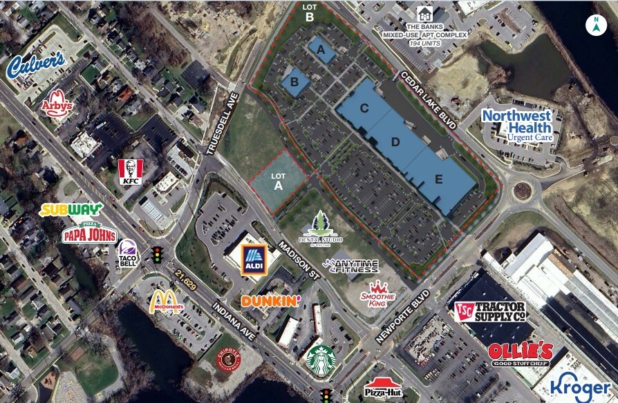 Primary Photo Of 401 Newport Blvd, La Porte General Retail For Lease