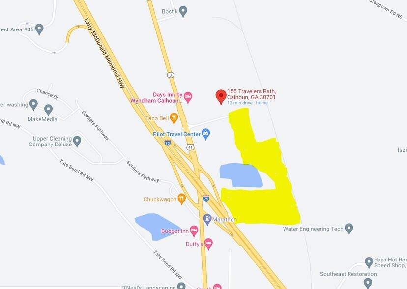 More Photos Of Travelers Path, Calhoun Land For Sale