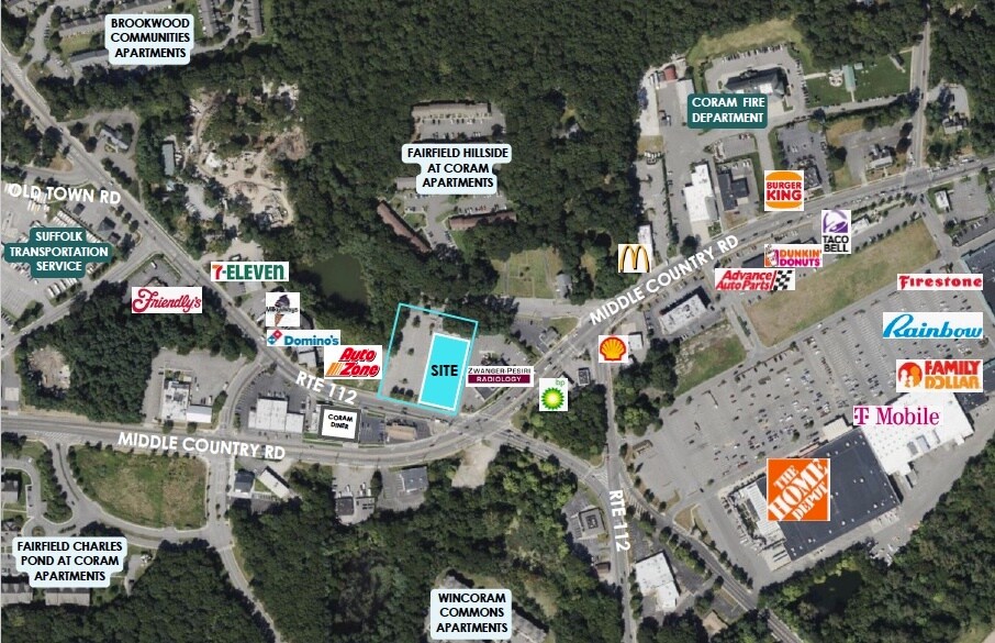 More Photos Of 2257 Route 112, Coram Freestanding For Lease