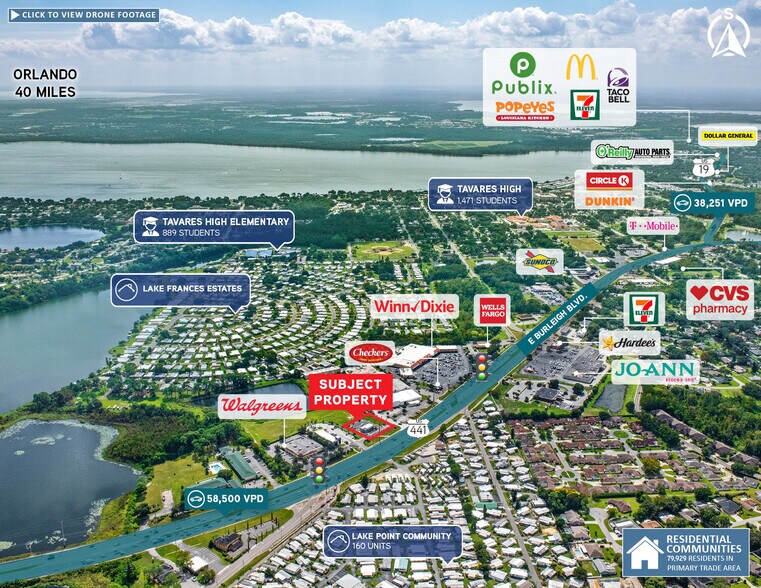 More Photos Of 610 E Burleigh Blvd, Tavares Auto Repair For Sale