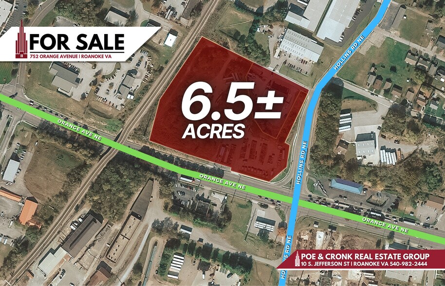 Primary Photo Of 816 Orange Ave NE, Roanoke Land For Sale