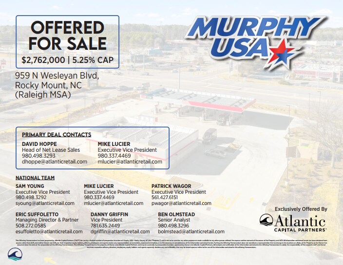 More Photos Of 959 N Wesleyan Blvd, Rocky Mount Freestanding For Sale