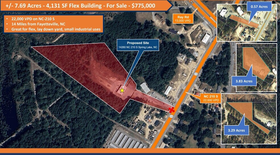 More Photos Of 14260 NC 210 N, Spring Lake Flex For Sale