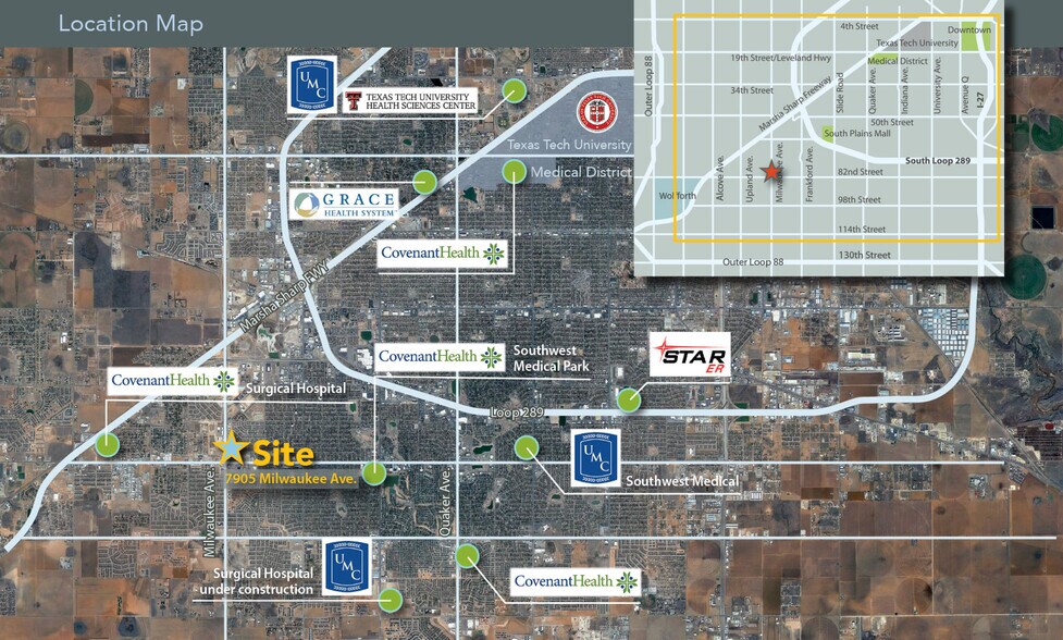 More Photos Of 7905 Milwaukee Ave, Lubbock Medical For Sale