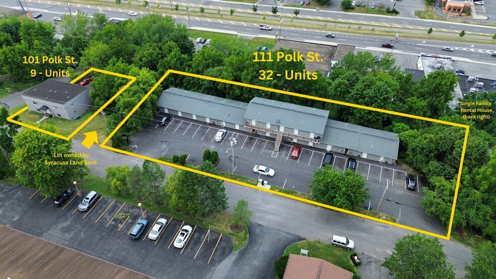 Primary Photo Of 111-123 Polk St, Syracuse Apartments For Sale