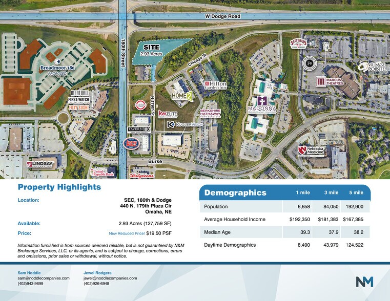 More Photos Of N 180th & W Dodge Rd, Omaha Land For Sale