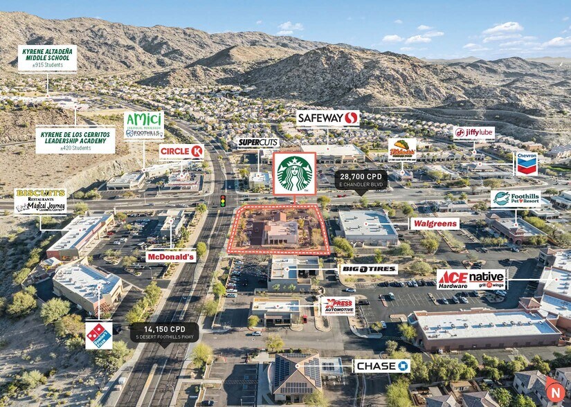 More Photos Of 15615 S Desert Foothills Pky, Phoenix Fast Food For Sale