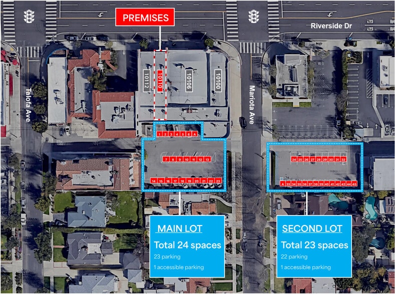 More Photos Of 10100-10112 Riverside Dr, Toluca Lake Storefront Retail Office For Lease