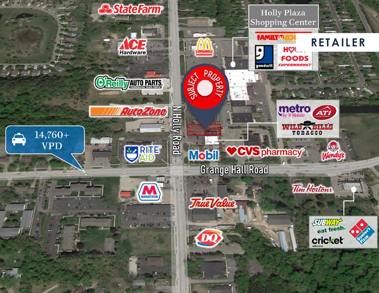 More Photos Of 15203 N Holly Rd, Holly General Retail For Sale