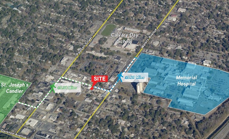 Primary Photo Of 823 E 66th St, Savannah Medical For Sale