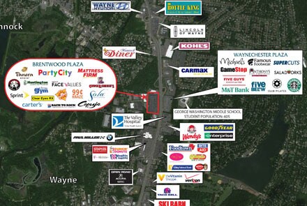 More Photos Of 1595-1659 Rt 23 S, Wayne Unknown For Lease