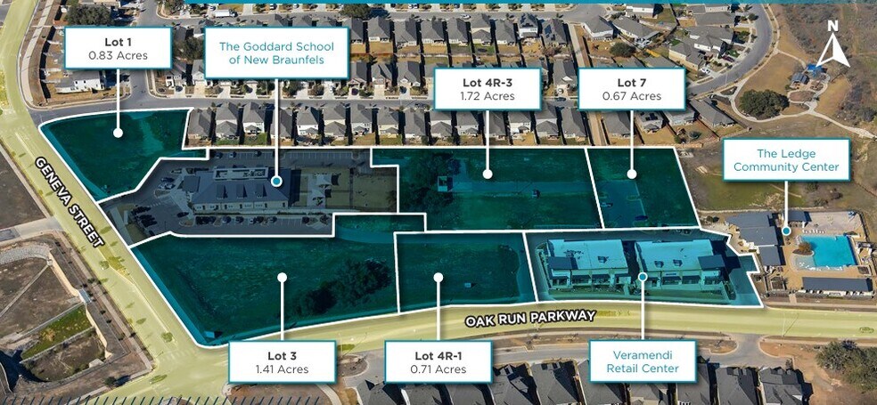 Primary Photo Of Oak Run Parkway & Geneva St, New Braunfels Land For Sale