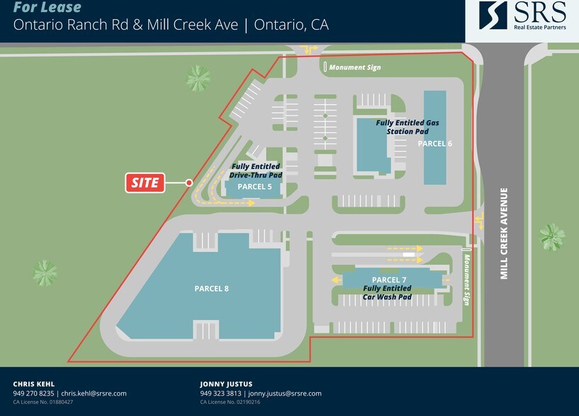 Primary Photo Of 4212 S Heather Privado, Ontario Land For Lease