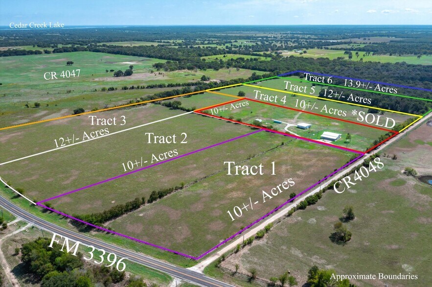 More Photos Of Tract 6 CR 4048, Kemp Land For Sale