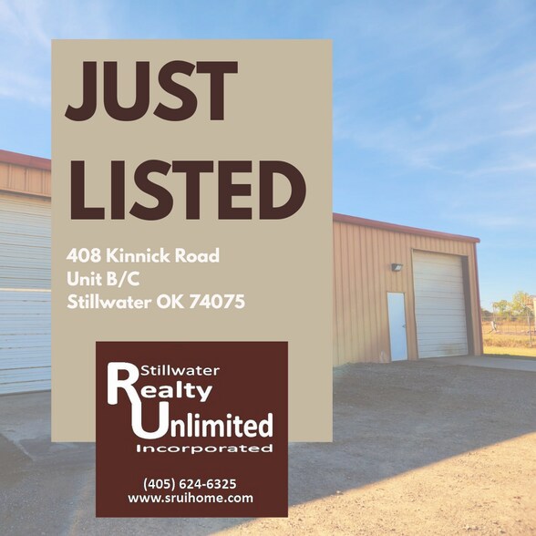 More Photos Of 408 S Kinnick Rd, Stillwater Warehouse For Lease