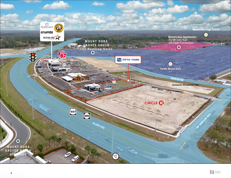 More Photos Of SEC US 441 and JW Simpson way, Mount Dora Bank For Sale