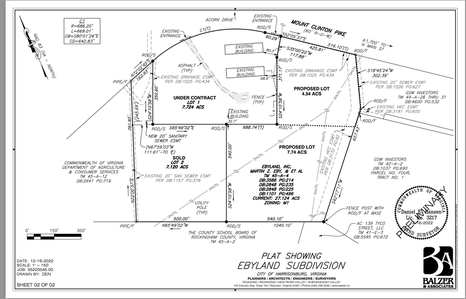 Primary Photo Of TBD Mount Clinton Pike, Harrisonburg Land For Sale