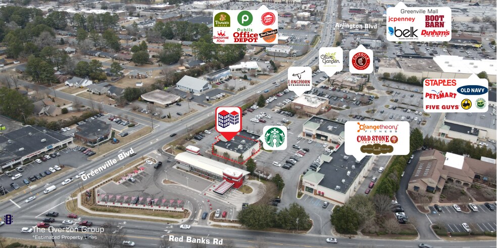 More Photos Of 516 Greenville Blvd SE, Greenville General Retail For Lease