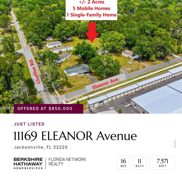 More Photos Of 11169 Eleanor Ave, Jacksonville Manufactured Housing Mobile Home Park For Sale