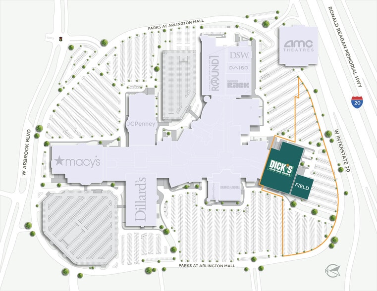 More Photos Of 3871 S Cooper St, Arlington Department Store For Sale