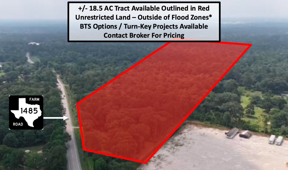 Primary Photo Of 0 Farm to Market 1485, Conroe Land For Sale
