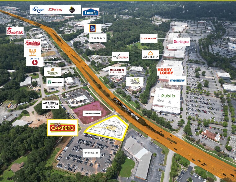More Photos Of 1373 GA-85, Fayetteville General Retail For Sale
