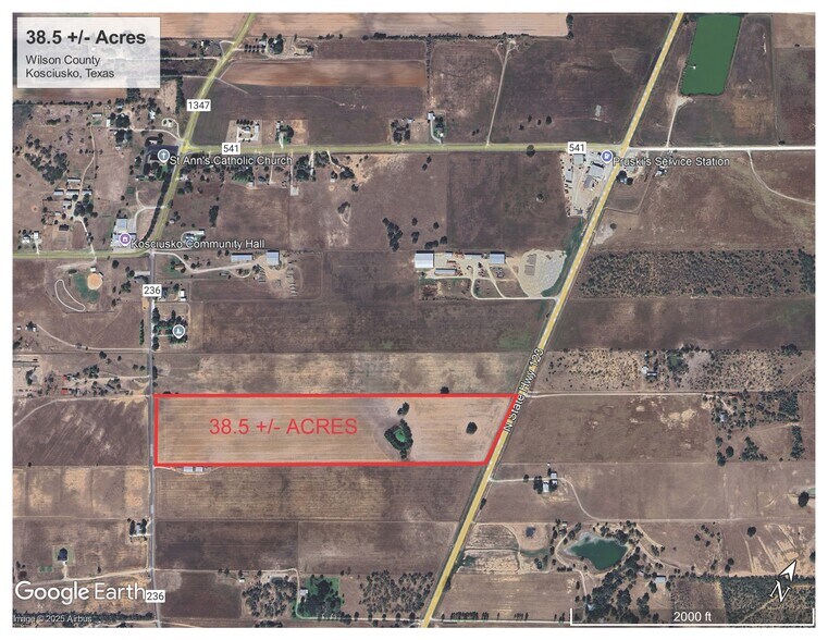 More Photos Of 223 County Road 236, Stockdale Land For Sale