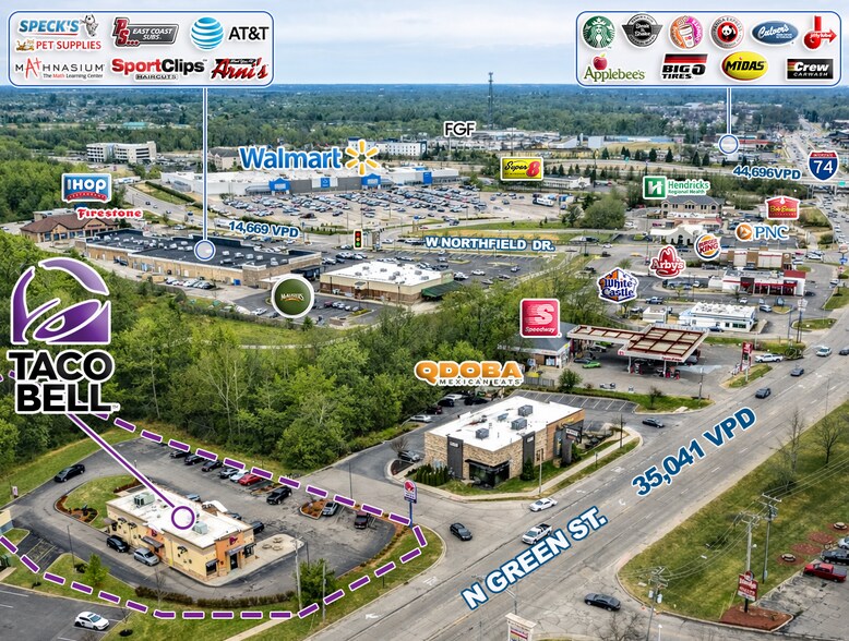 More Photos Of 850 N Green St, Brownsburg Fast Food For Sale