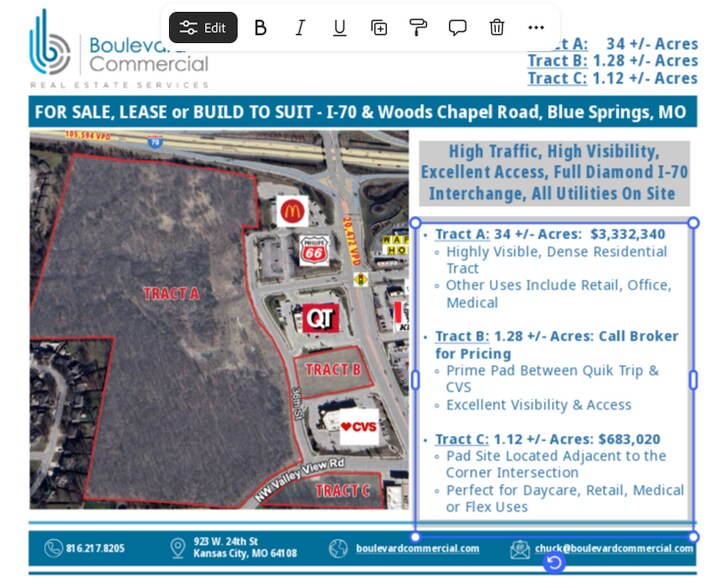 More Photos Of 1205 NW Woods Chapel rd, Blue Springs Land For Sale