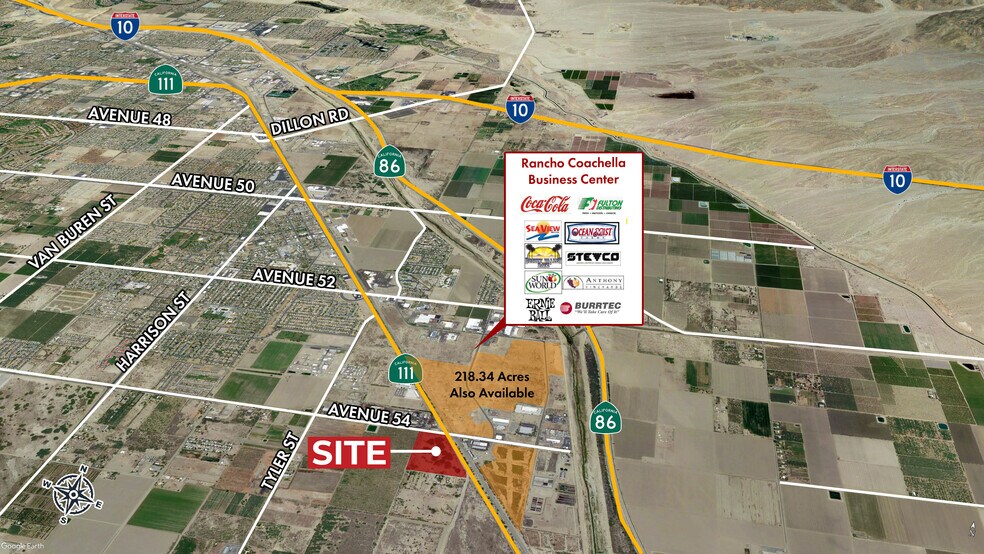 More Photos Of 54th Ave & Hwy 111 @ Avenue 54, Coachella Land For Sale