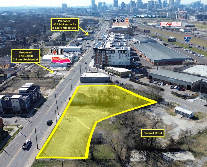 Primary Photo Of 1018 Dickerson Pike, Nashville Land For Sale