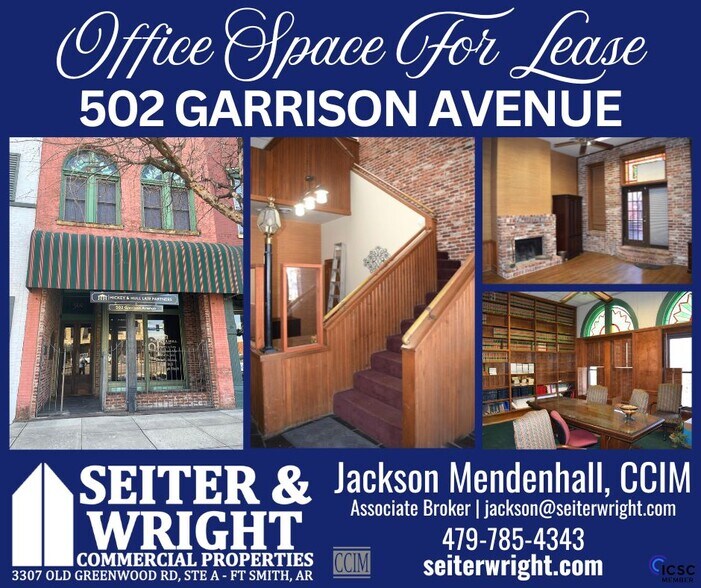 Primary Photo Of 502 Garrison Ave, Fort Smith Office For Lease