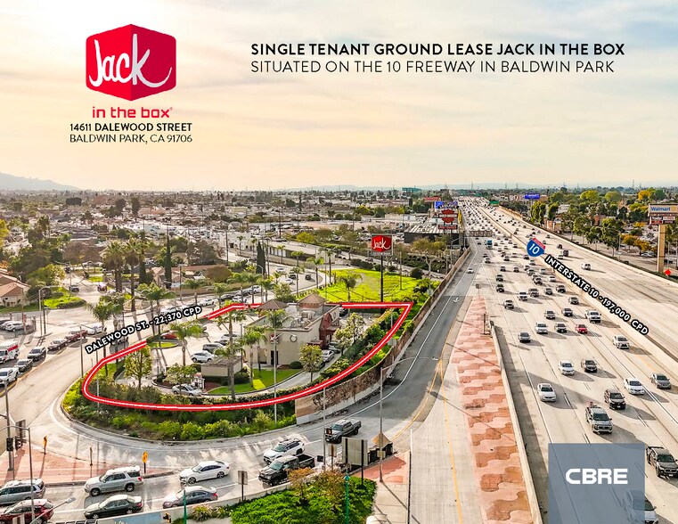 Primary Photo Of 14611 Dalewood St, Baldwin Park Fast Food For Sale