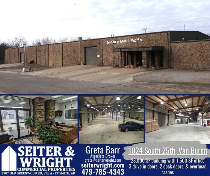 Primary Photo Of 1024 S 25th St, Van Buren Distribution For Lease