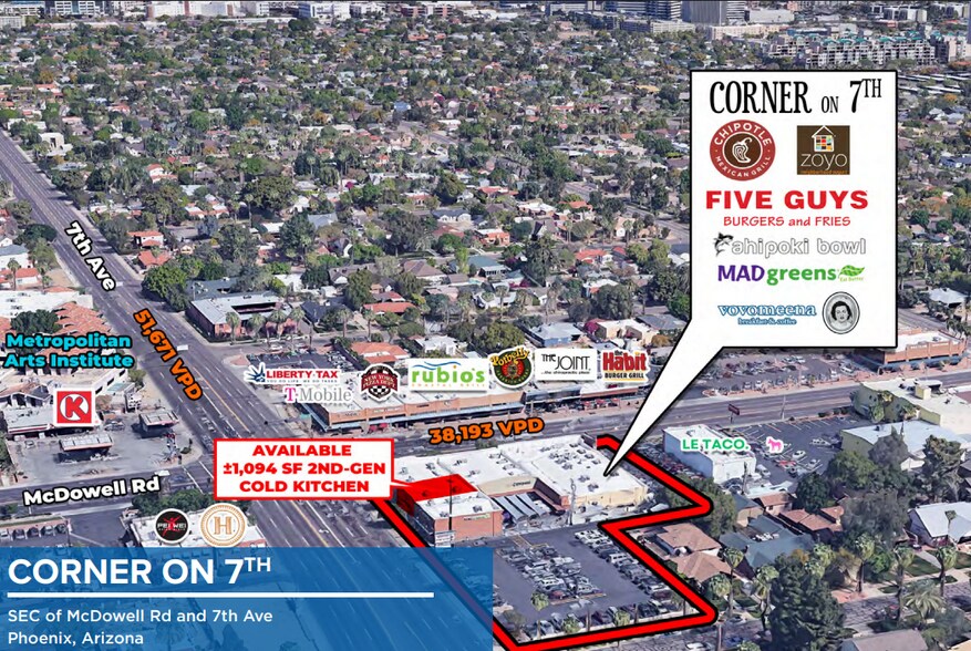 Primary Photo Of 1515 N 7th Ave, Phoenix Storefront For Lease